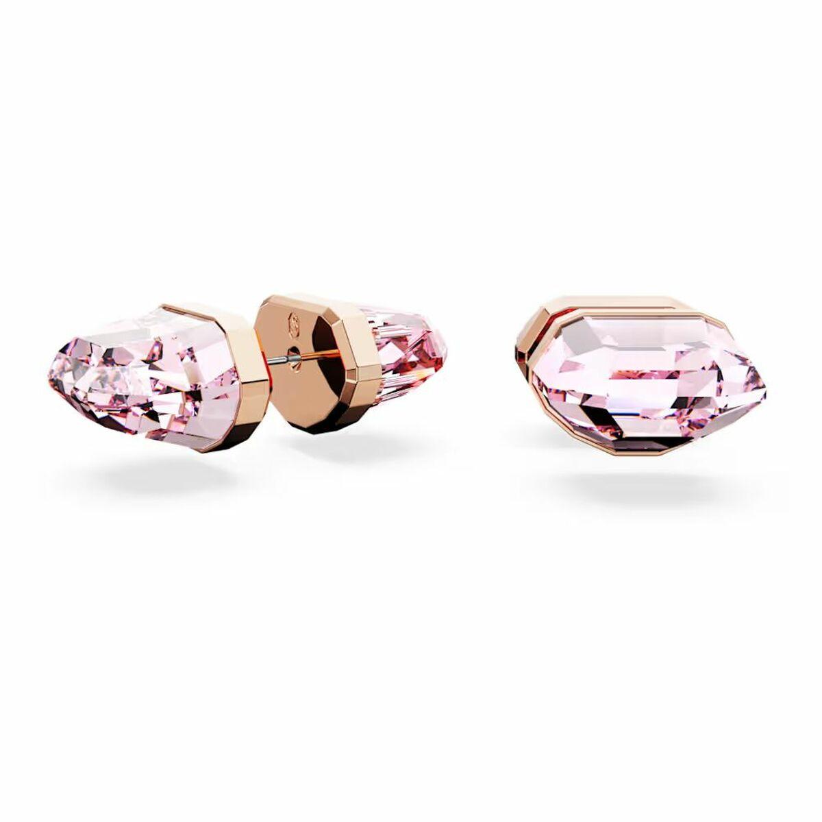 Swarovski 5626603 ørestikker til kvinder - pink krystal