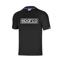Kortærmet T-shirt til Mænd Sparco FRAME Sort M