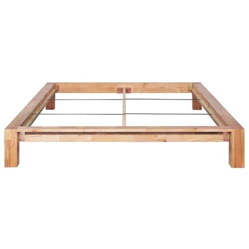 Sengestel massivt egetræ 160 x 200 cm