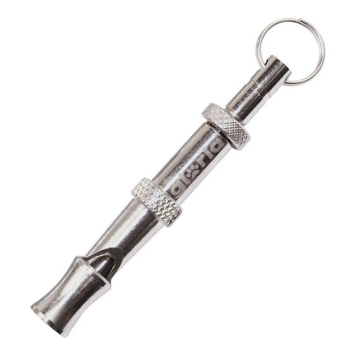 Gloria hundefløjte LEVEL2 - sølvfarvet