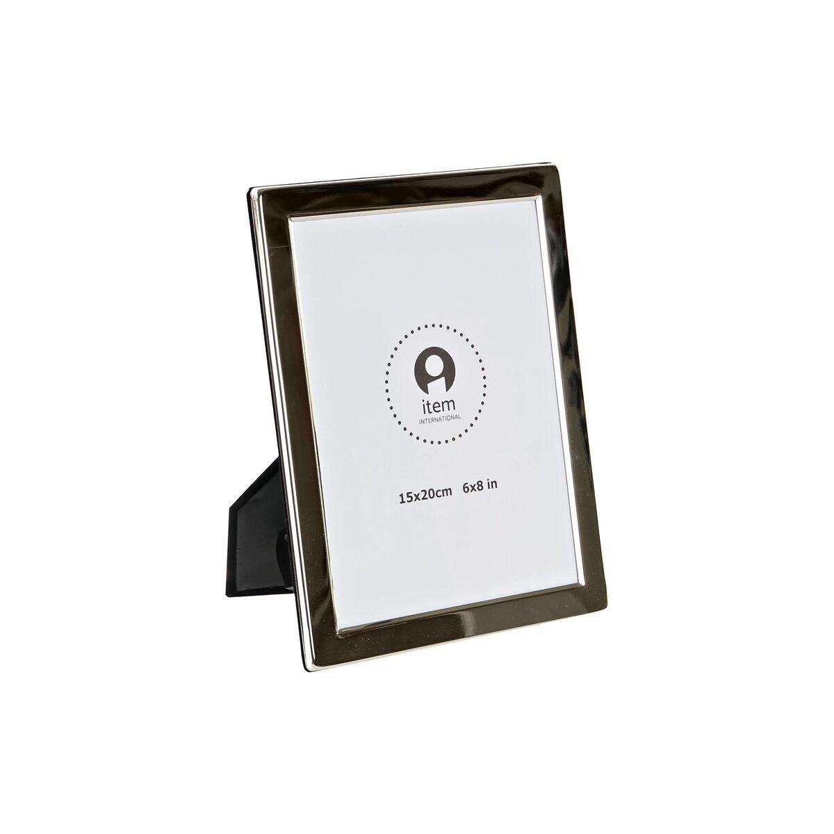 Fotoramme i metal - sølv, traditionel, 18 × 2 × 23 cm
