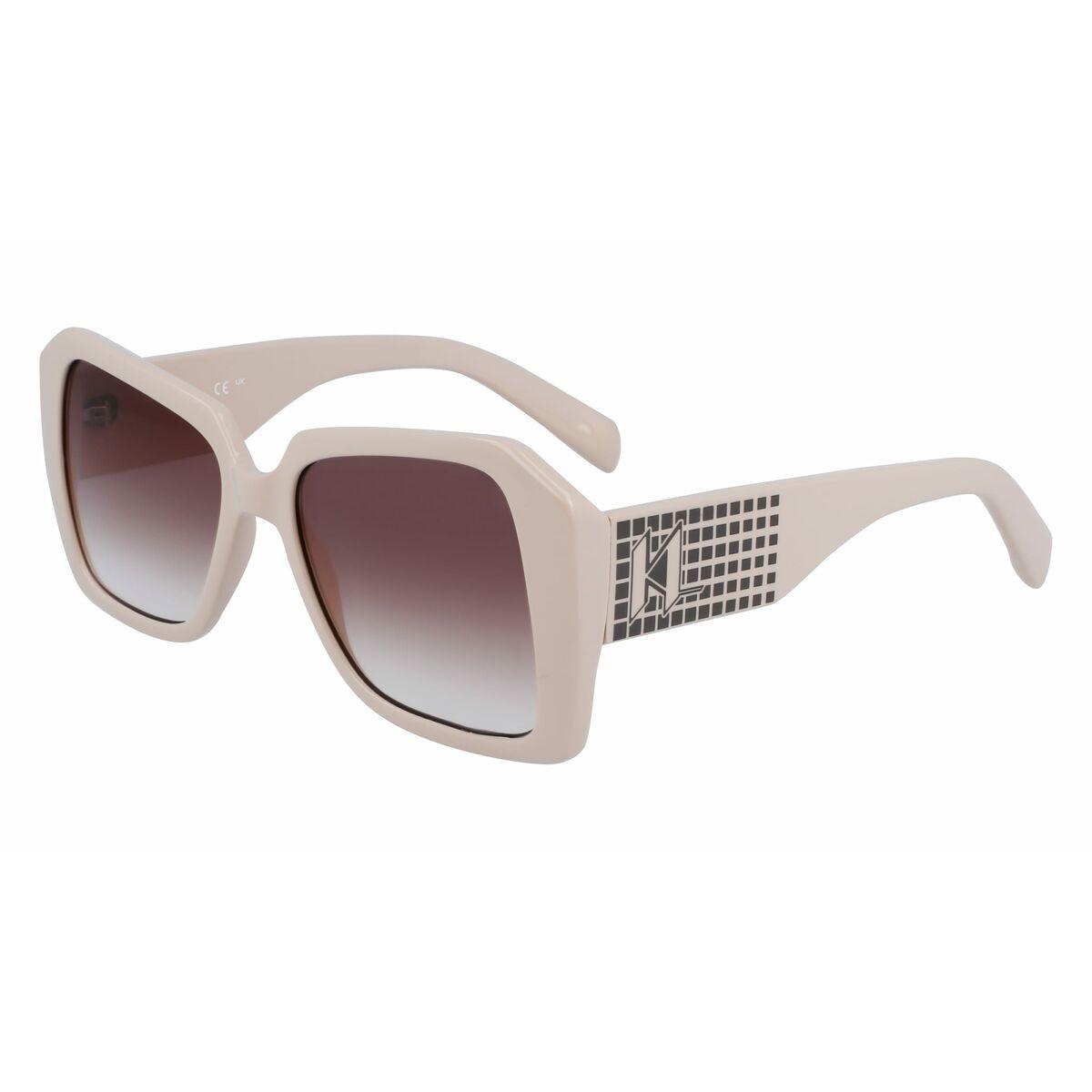 Karl Lagerfeld KL6140S-5317102 damesolbriller, Ø 53 mm - hvid