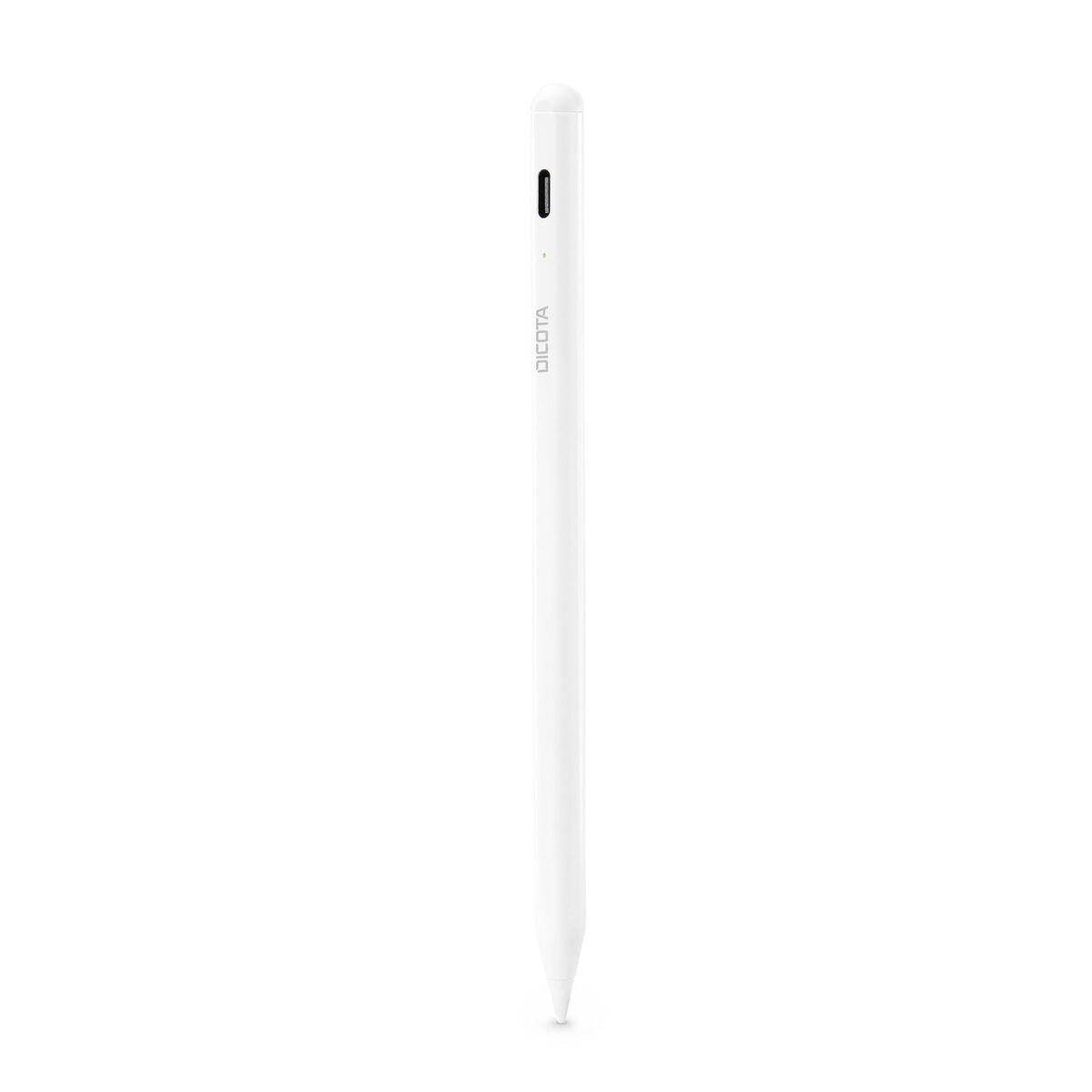 Dicota D32074 optisk stylus pen - Hvid (aluminium) til iPad/Apple billede