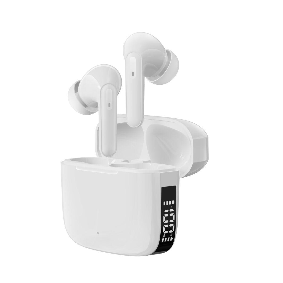 Denver Electronics TWE-61W true wireless in-ear hovedtelefoner - hvid billede