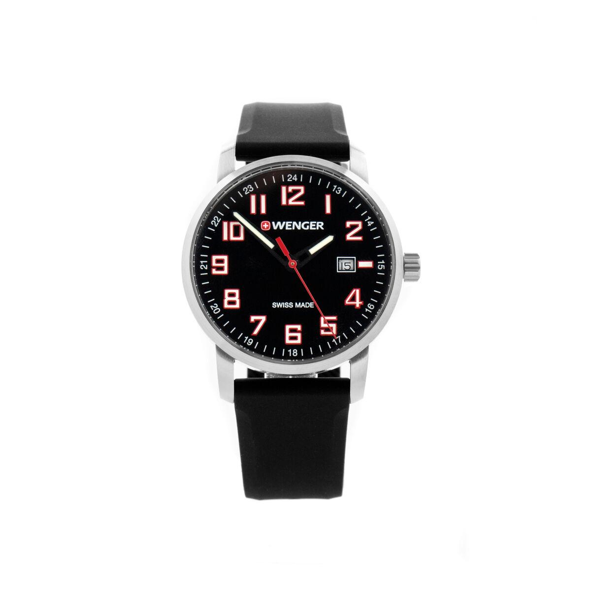Wenger herreur 01.9041.127 - sort skive, Ø 42 mm