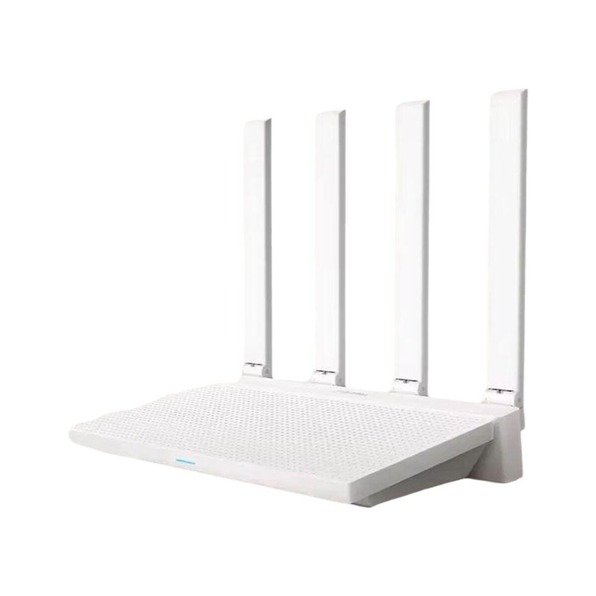 Router Xiaomi Hvid RJ45 Ethernet LAN 10/100/1000 Mbit USB 3.2 Wi-Fi Ethernet LAN 10/100/1000 2.4 GHz-5 GHz Wi-Fi 6 GHz