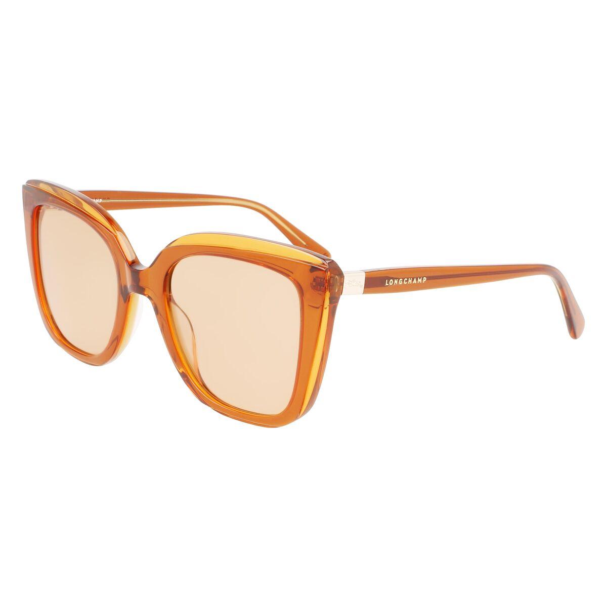 Longchamp LO689S solbriller til kvinder - Ø 53 mm, gul/orange