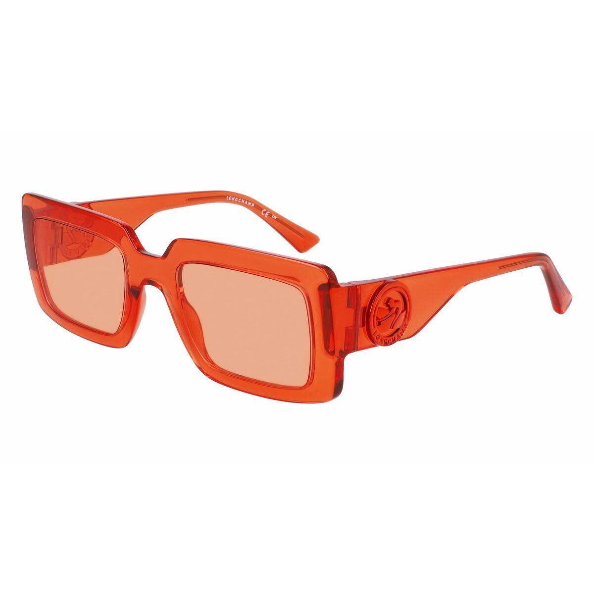 Longchamp LO743S solbriller til kvinder - orange, Ø 53 mm