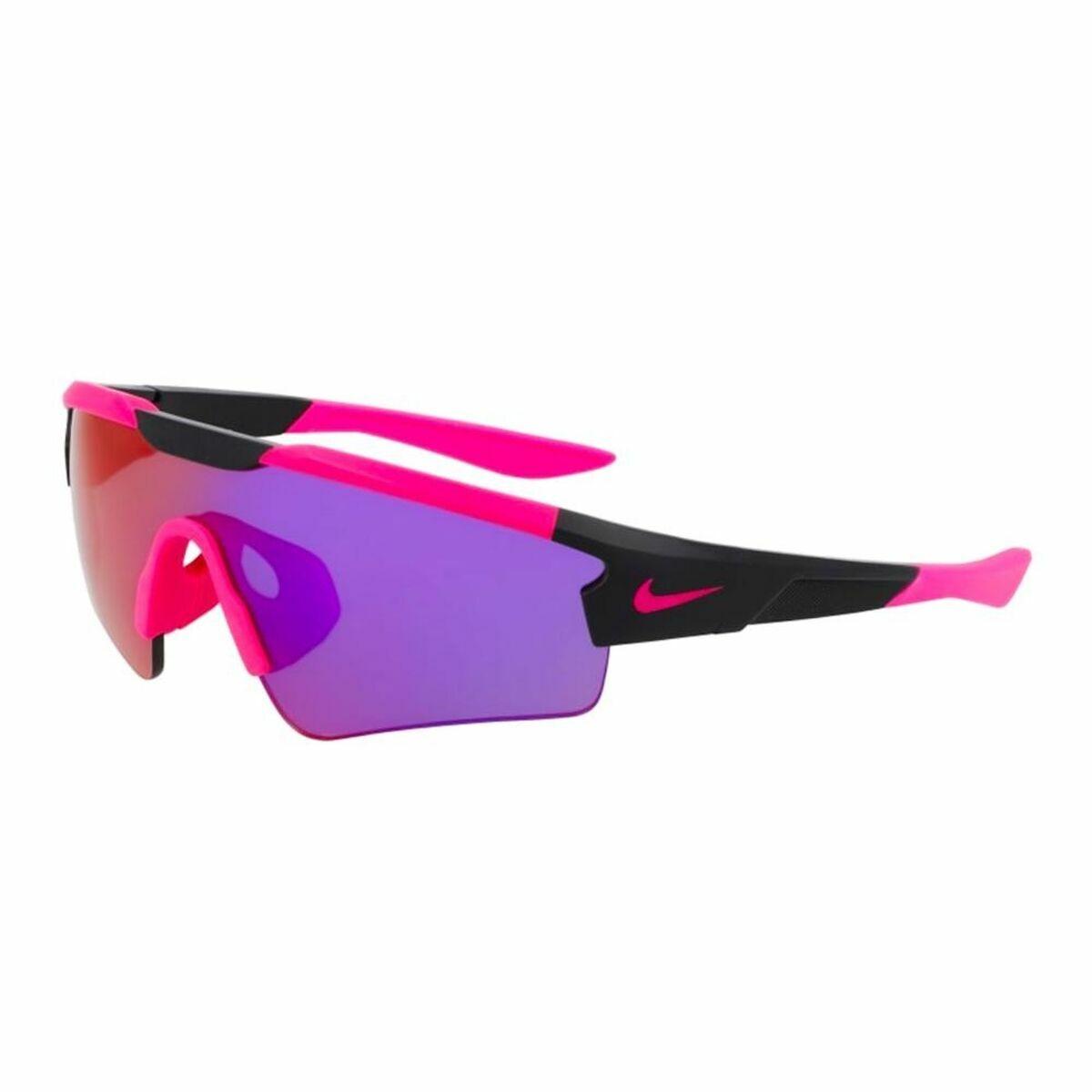 Nike CLOAK solbriller til mænd - 57 mm, sort/pink