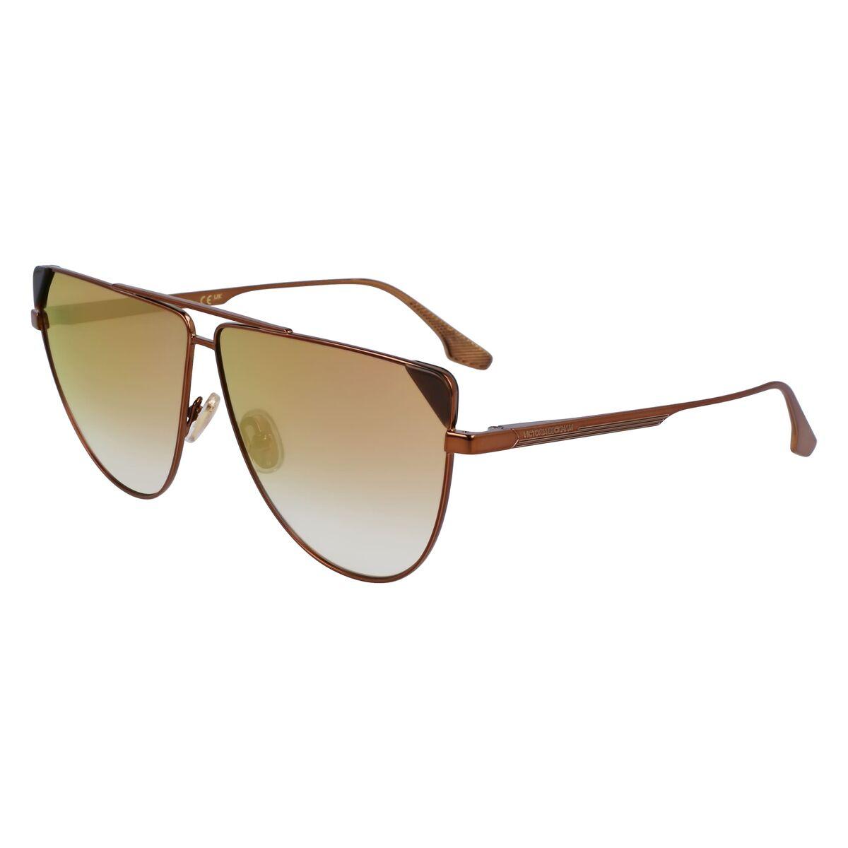 Victoria Beckham solbriller til kvinder VB239S-6309230 - brun, ø 63 mm