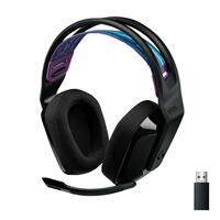 Gaming høretelefon med mikrofon Logitech Sort (OUTLET A)