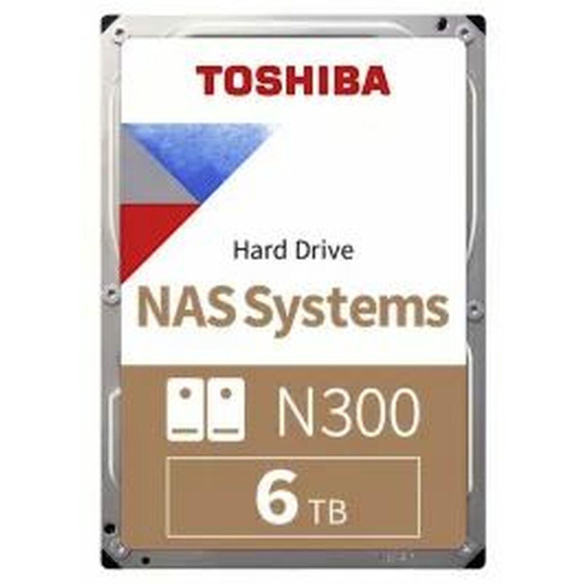 Toshiba N300 NAS MN10ADA600S - Harddisk - 6 TB - intern - 3,5 - SATA 6Gb/s - 7200 rpm - buffer: 512 MB