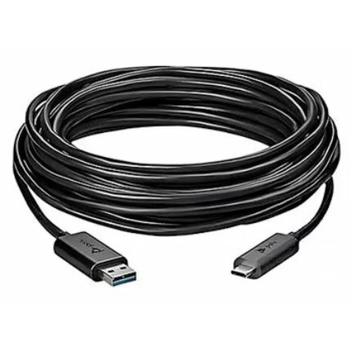 USB-C-adapter V7 V7UCRJ25GHUB-BLK