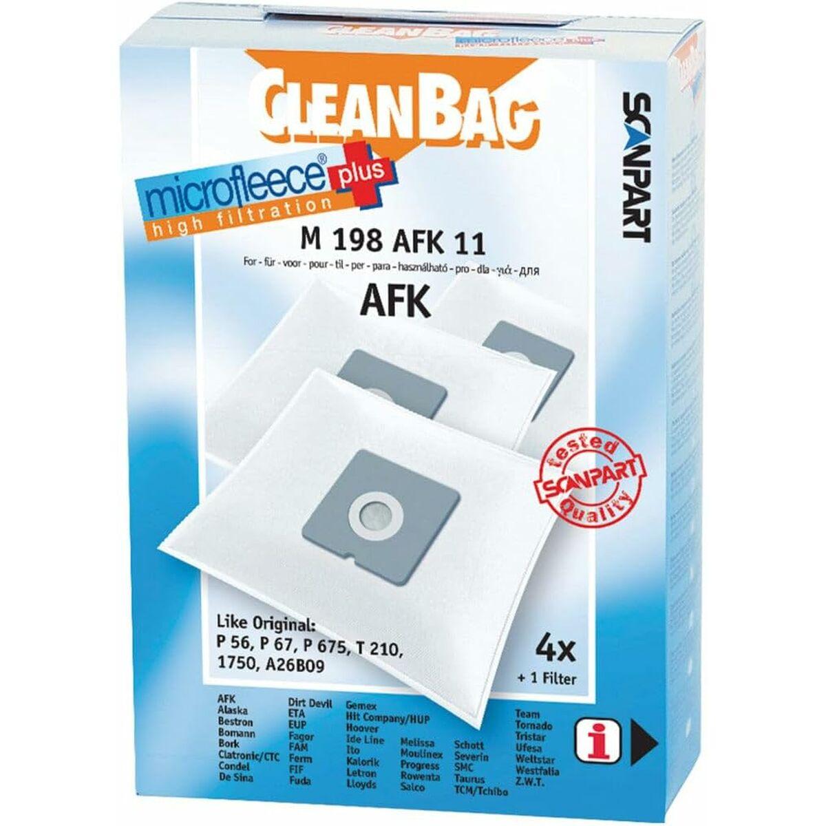 CLEANBAG Støvsugerposer Microfleece+ AFK/Bestron/etc. 4+1