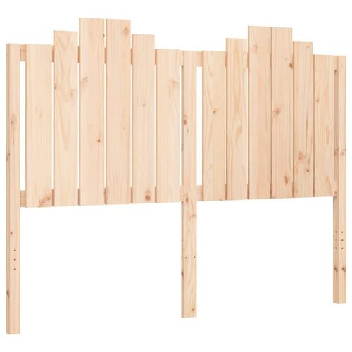 Sengeramme uden madras 140x190 cm massivt fyrretræ