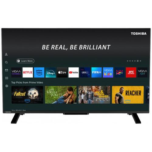 Smart TV Toshiba 40QV2F63DG 40" 4K Ultra HD HDR10+ HDR10 DVB-T2 400 Hz PQI QLED