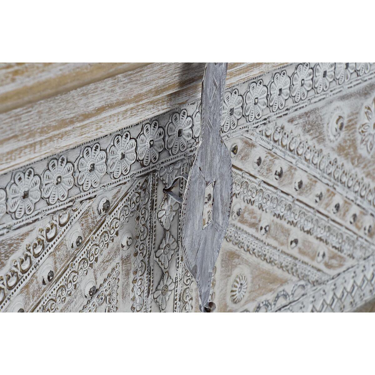 Kiste DKD Home Decor 88 x 40 x 45 cm Hvid Kobber Mangotræ
