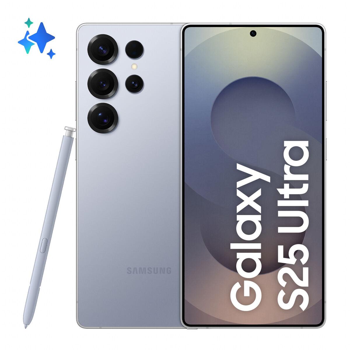 Smartphone Samsung Galaxy S25 Ultra 12 GB RAM 256 GB Blå Sølvfarvet 6,9" Qualcomm Snapdragon 8 Elite