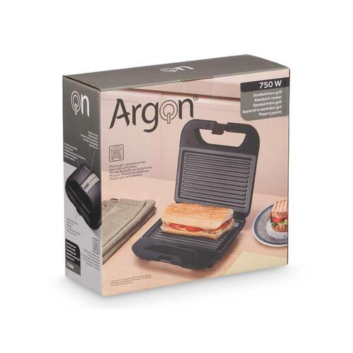 Sandwich Maker Argon K-901B/G Sort Stål 750 W