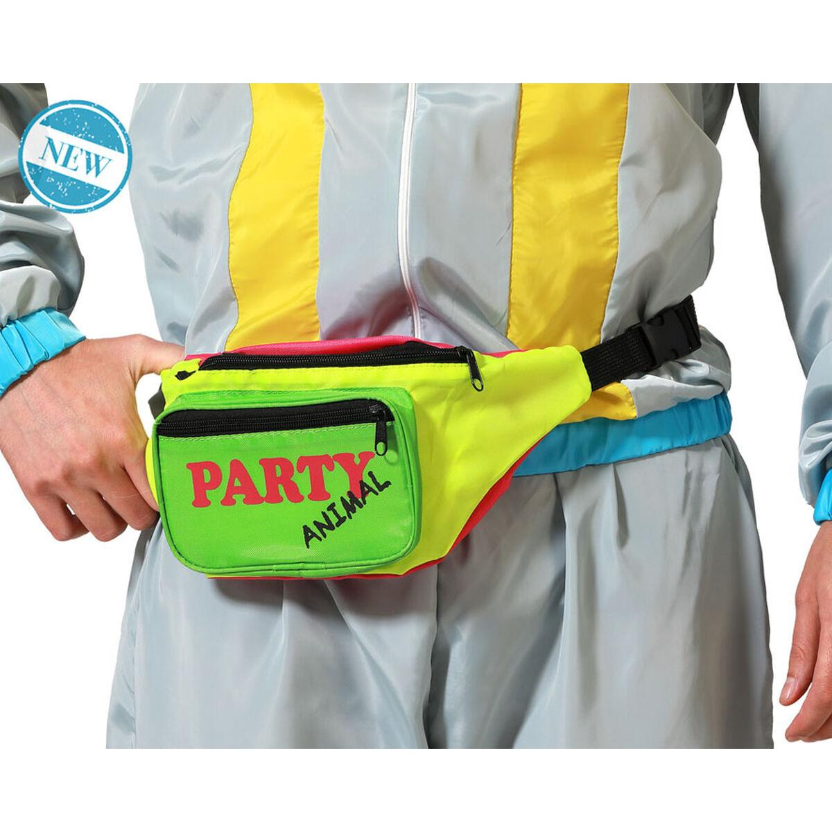 Neon bæltetaske - tilbehør til kostume og fest