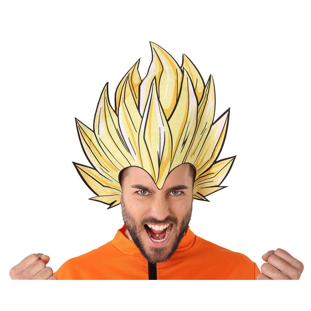 Tilbehør til kostume - Kriger Hat, gul