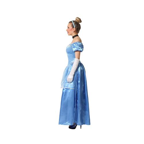 Kostume til voksne Prinsesse Blå M/L