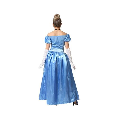 Kostume til voksne Prinsesse Blå M/L