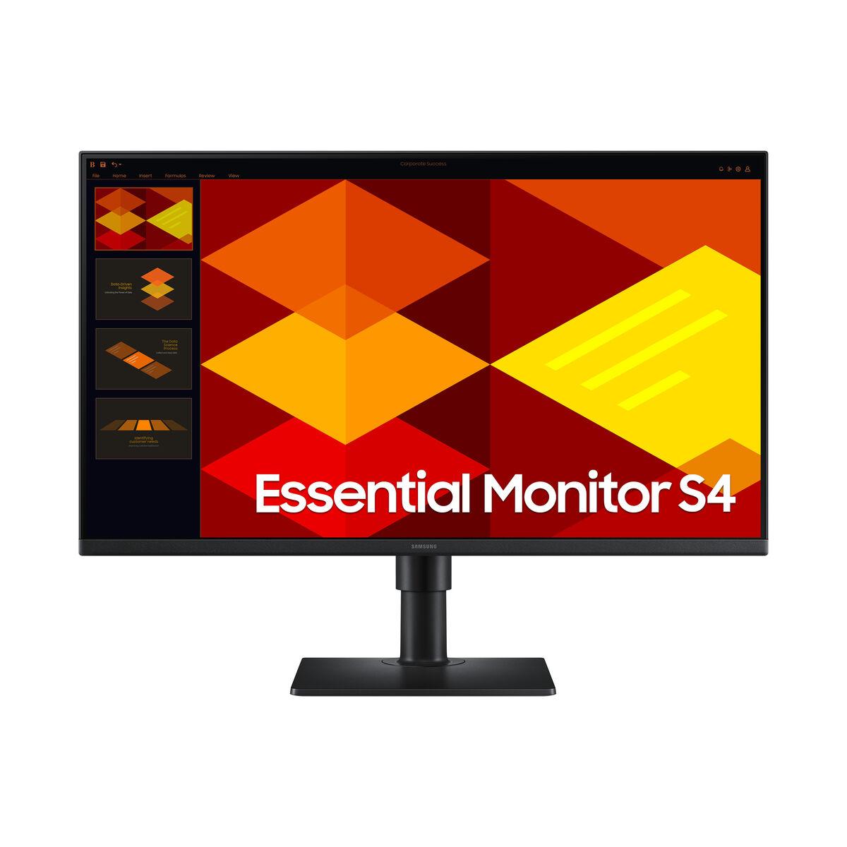 Skærm Samsung Essential Monitor S4 27" Full HD (LS27D406) billede