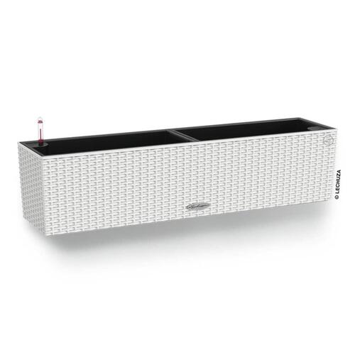 LECHUZA plantekasse BALCONERA Cottage 80 ALL-IN-ONE hvid