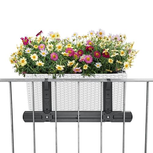 LECHUZA plantekasse BALCONERA Cottage 80 ALL-IN-ONE hvid