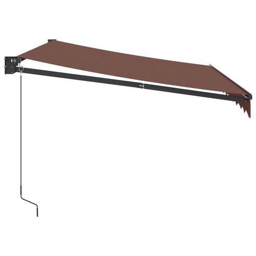 Markise 300x250 cm manuel betjening brun