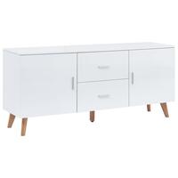 Skænk 160 x 40 x 70 cm MDF hvid