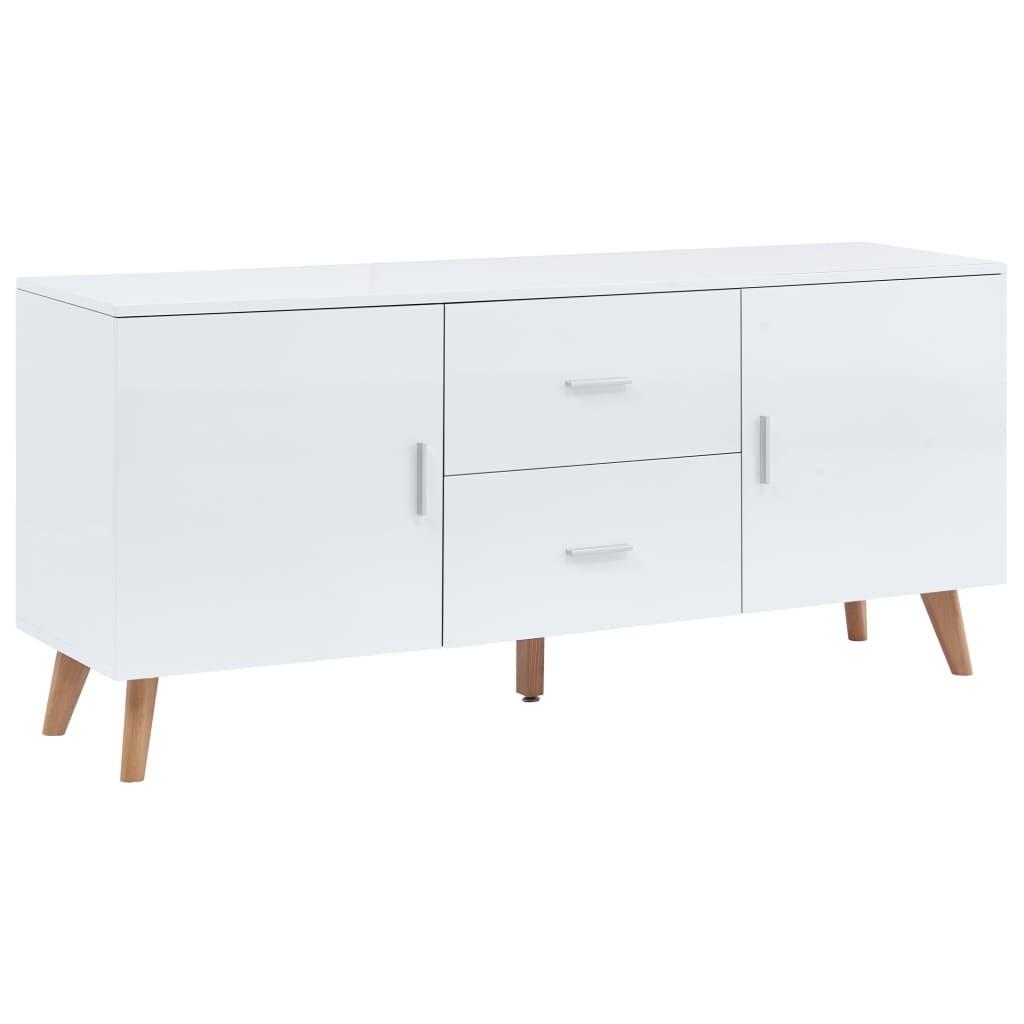 Skænk 160 x 40 x 70 cm MDF hvid
