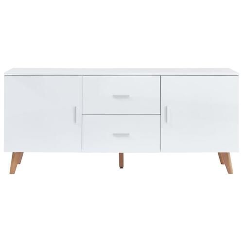 Skænk 160 x 40 x 70 cm MDF hvid
