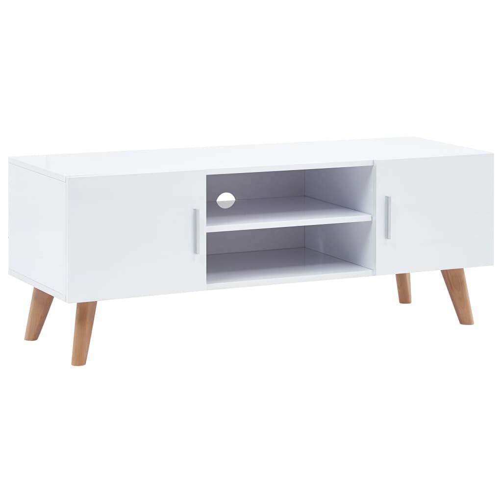Tv-skab 120 x 40 x 46 cm MDF hvid