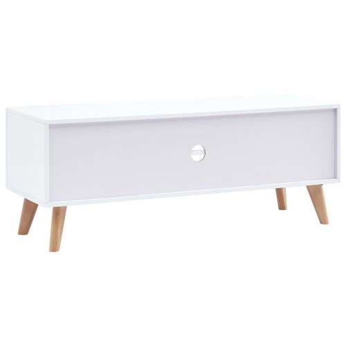 Tv-skab 120 x 40 x 46 cm MDF hvid