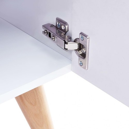 Tv-skab 120 x 40 x 46 cm MDF hvid