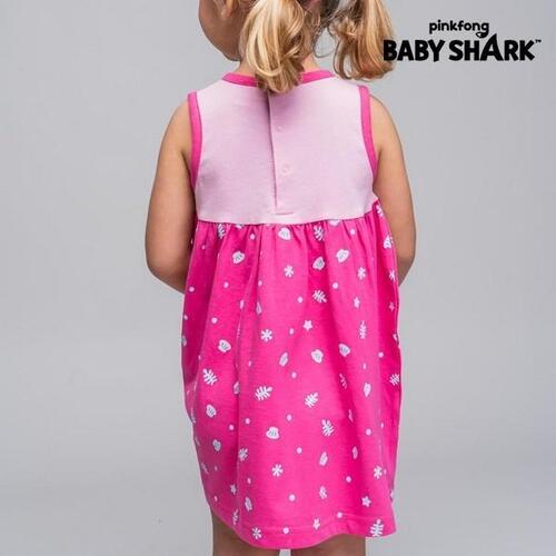 Kjole Baby Shark Pink 12 måneder