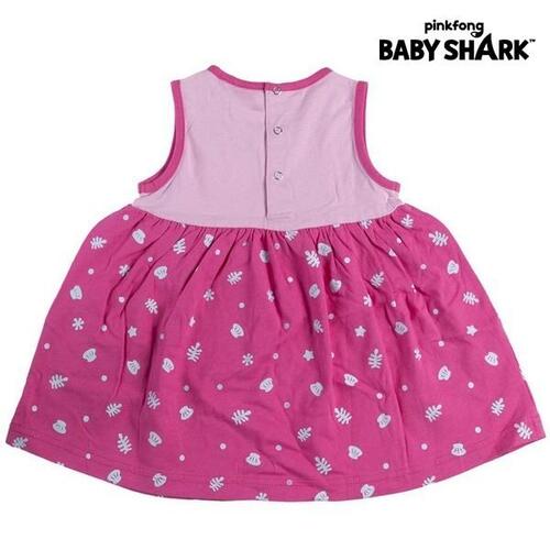 Kjole Baby Shark Pink 12 måneder