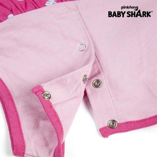 Kjole Baby Shark Pink 12 måneder