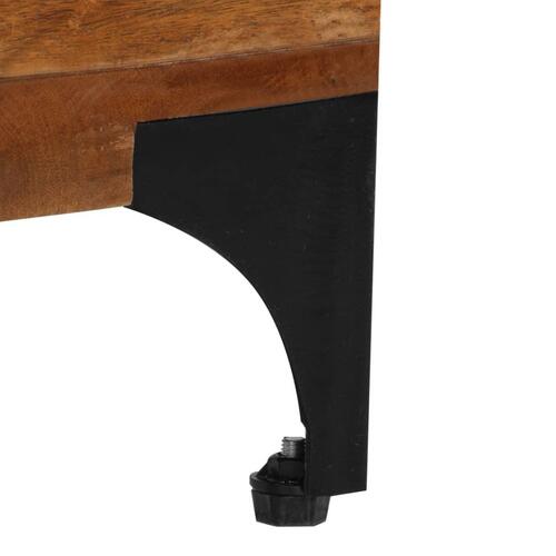 Tv-skab 118x35x45 cm massivt genbrugstræ