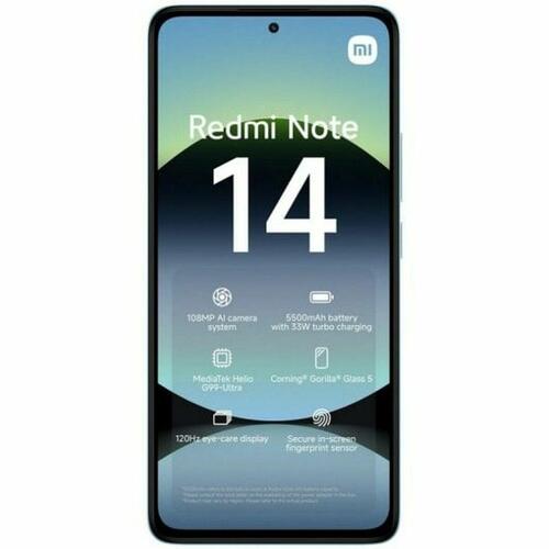 Smartphone Xiaomi Redmi Note 14 HELIO G99 ULTRA 6 GB RAM 128 GB Blå Sort 6,67"