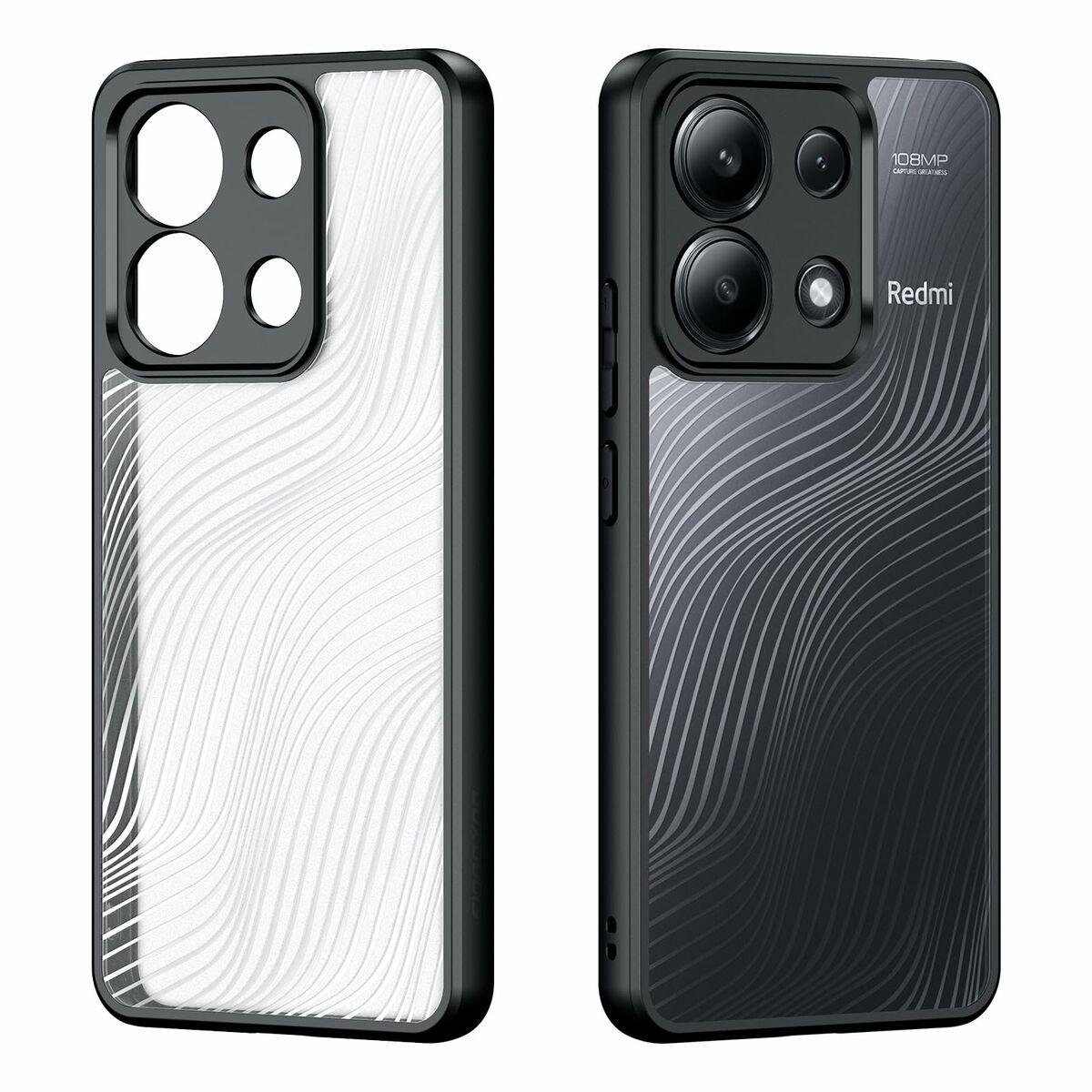 Mobilcover Dux Ducis Xiaomi Redmi Note 13 4G Sort Gennemsigtig
