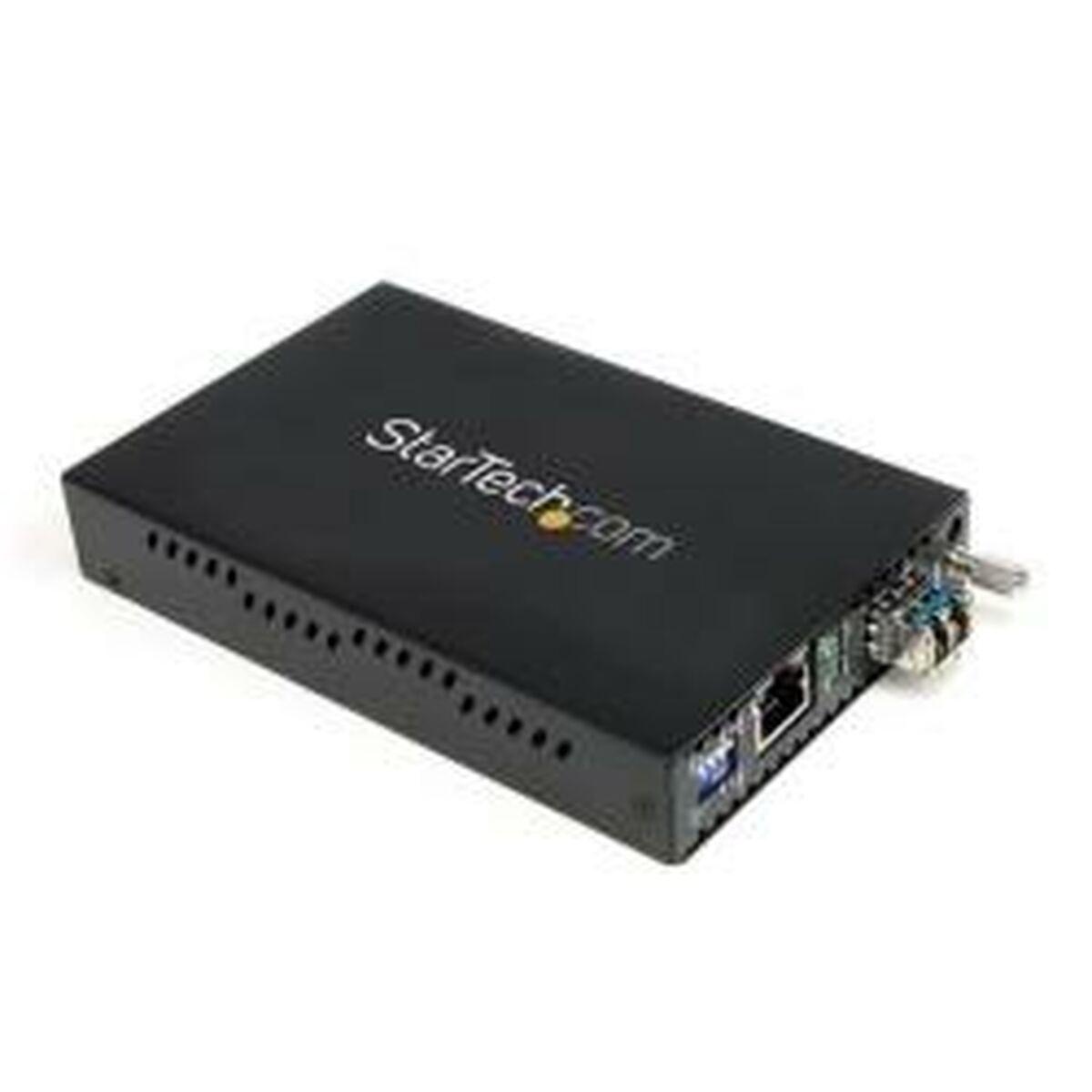StarTech ET90110ST2 fiberoptisk RJ45 adapter (sort) billede