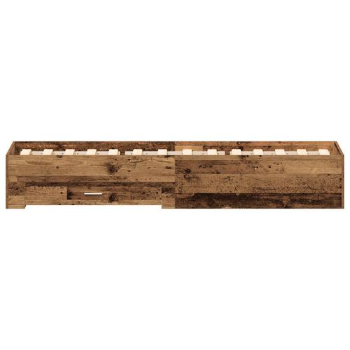 Sengestel Gammelt Træ 90x200 cm Konstrueret Træ