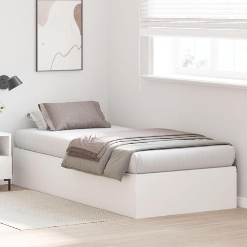 Opbevaringsseng Hvid 80x200 cm