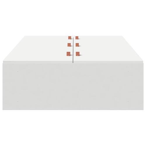 Opbevaringsseng Hvid 80x200 cm
