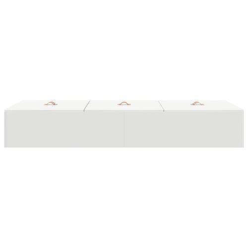 Opbevaringsseng Hvid 80x200 cm