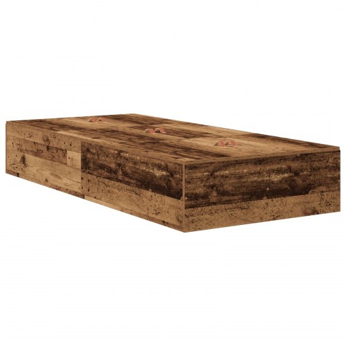 Opbevarings Sengrahm Old Wood 80x200 cm