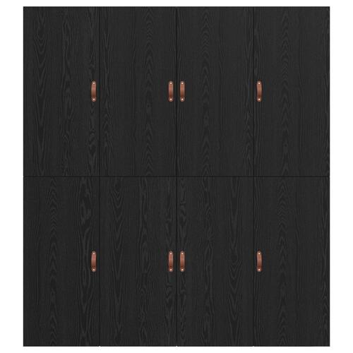 Opbevarings Sengestel Sort Eg 180x200 cm